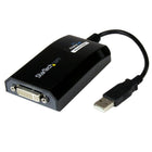 Startech External Video Graphics Card USB to DVI Adapter-The graphics adapter supports high-performance requirements and high resolution video making it suitable for connecting large-screen monitors