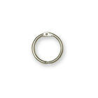 Westcott 1" Loose Leaf Rings, 100 Pack-Loose-leaf rings feature a nickel-plated finish for a professional look