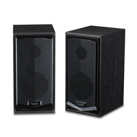 Havit HV-SK518 USB Powered 2.0 Wood Speaker, Black-60-18000Hz