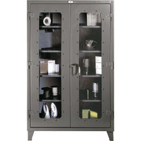 Clearview Cabinets-Dimensions W" x D" x H" - 48 x 24 x 72