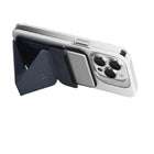 MOFT Snap-On Magnetic MagSafe Compatible Phone Wallet Stand for iPhone - Blue-iPhone 14, iPhone 14 Plus, iPhone 14 Pro, iPhone 14 Pro Max, iPhone 13, iPhone 13 mini, iPhone 13 Pro, iPhone 13 Pro Max, iPhone 12, iPhone 12 mini, iPhone 12 Pro, iPhone 12 Pro Max