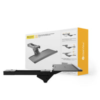 IntekView Adjustable Underdesk Keyboard Tray-Underdesk track mounted keyboard tray