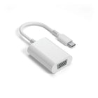 NXT Technologies 0.5' USB C/VGA Adapter, White (NX52347)-0.5' length for convenient use