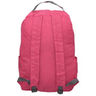 Nicci Foldable Backpack - Rose Red-Main interior compartment can be used as a backup travel bag or for everyday casual use