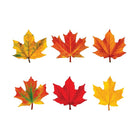 Trend Enterprises 3" DieCut Maple Leaves Mini Accents, 216 Pack (T-10836)-Mini accents for decoration and fun learning purposes