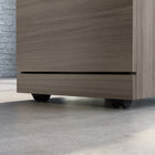 Sauder Affirm 3-Drawer Mobile Pedestal - Hudson Elm-Meets BIFMA standard x5.9 for safety, durability, and structural performance