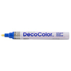 Marvy Uchida Broad-Point Opaque Paint Markers - Blue - 2 Pack-These versatile paint markers use water based acrylic ink that goes on smooth to brighten up any surface or project