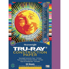Pacon Tru-Ray Sulphite Construction Paper - 12" x 9" - Magenta - 250 Sheets (PAC103000)-Paper weight: 76 lbs.