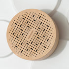 Decent Living Wooden Bluetooth Speaker - Round - Drop-Stylish and durable beech wood body