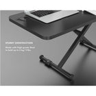 ShoppingAll Height Adjustable Sit-Stand Compact Portable Tabletop - Black-6