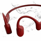Shokz OpenRun Bluetooth Headset - Bone Conduction - Red-IP67 Waterproof (Not for swimming)