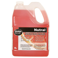 Dura Plus All Purpose Neutral Detergent Orange 4L, 4 Pack-NEUTRAL FLOOR DETERGENT Concentrated & pleasantly scented, with excellent emulsifiers & penetration agents