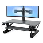 Ergotron WorkFit-T Sit-Stand Desktop Workstation (33-397-085)-Ships fully assembled. Sits directly on top of desk