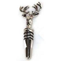 Elegance Bottle Stopper with Reindeer (72168)-Bottle Stopper