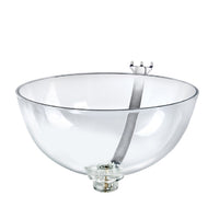 Azar Bowl Display with Curved Metal Arm for Pegboard/Slatwall - 14" -Sold in Multiples of: 1