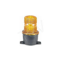Federal Signal Streamline Low Profile Strobe Light, Amber (LP3T-012-048A)-Colour: Amber