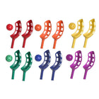 Champion Sports Scoop Ball Set, 18 Pack (CHSSBS1SET)-Blue, green, orange, purple, red, & yellow