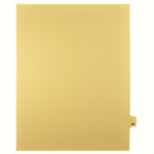Mark Maker Legal Tabs - Letter Size - Buff - 1/25th cut - 25 tabs per package - 5 packages Pack - Number 96-Buff Single Tabs