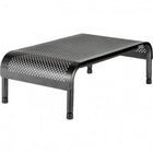 Allsop Metal Art Ergo3 Adjustable Monitor Stand with 15" Wide Platform (31630)-Stylish and sturdy modern metal design with durable powder coated finish that supports not only monitors, but TVs up to 35 lbs  as well on the 15"W x 10"D platform