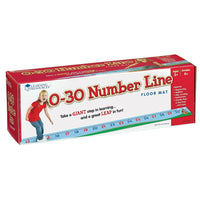 Learning Resources Number Line Floor Mat 0 - 30-Age group and grade: Ages 3 - 5 and grades kindergarten+