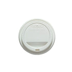 Solo Traveller Polystyrene Dome Hot Cup Lid, White, 1000 Pack-White