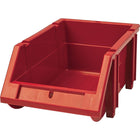 Hi-Stak Plastic Bins, Red, CC242, 12 Pack-Guaranteed unbreakable and distortion-free from -40 to 120 degrees Celsius