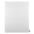 Mark Maker Legal Tabs - Letter Size - White - 1/25th cut - 25 tabs per package - 5 packages Pack - Number 150-White Single Tabs