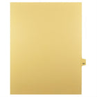 Mark Maker Legal Tabs - Letter Size - Buff - 1/25th cut - 25 tabs per package - 5 packages Pack - Number 167-Buff Single Tabs