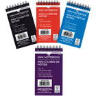 Merangue Memo Books - 3" x 5" - 60 Sheets - Assorted Colours - 36 Pack-Each double-sided sheet measures 3 x 5 inches (7.6 x 12.7 cm)