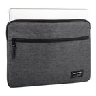 SWISSGEAR SWS POLY 15.6" Laptop Sleeve - Grey-Padded compartment holds up to 15.6" laptop