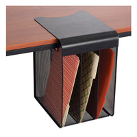 Safco Onyx Hanging Organizer - Vertical - Black (3243BL)-Letter Tray Organizer