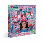eeBoo Piece and Love Viva la Vida Jigsaw Puzzle - 1000 Pieces-Puzzle size is 23" x 23" when finished