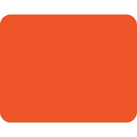 Wamaco Blank Sticker - Fluorescent Red - 1 3/6" x 1.5" - 2000 Pack-Adhesive paper