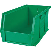 Kleton Stackable Plastic Bins, Bins, Green, CB667, 36 Pack-36 Green Bins