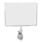 Eddie's Versa Clip With Sign Holder 7"W x 5"H - Clear - 10 Pack (130660-10)-Versa Clip With Sign Holder