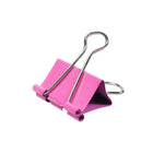 JAM Paper Binder Clips, Medium, 1.25"/32mm, Pink, 30 Pack-4