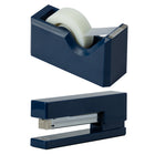 JAM Paper Office & Desk Sets, Stapler Tape Dispenser, Navy (3378NB)-Colour: Navy Blue