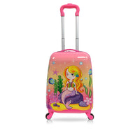 TUCCI Italy GOLDY MERMAID 18" Kids Luggage - Goldy Mermaid-Designed in Italy