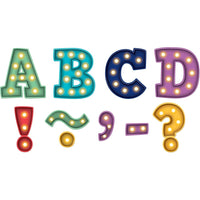 Teacher Created Resources 3" Bold Block Magnetic Letters, Marquee, 55 Pack (TCR77285)-Classroom Decoration