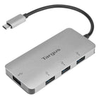 Targus USB-C Multi-Port Hub with 4 USB-A 3.0 Ports-Turn one USB-C port into 4 USB-A 3.0 ports