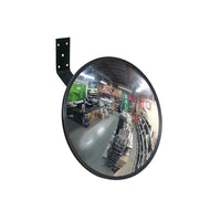 Futech CV16 Security Convex Mirror - 16" x 16" x 3" - Black Trim-The CV16 Security Convex mirror is fabricated with high quality acrylic for increased sightline visibility.