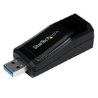 StarTech USB 3.0 to Gigabit Ethernet NIC Network Adapter 10/100/1000 Mbps-Full Gigabit bandwidth support through a USB 3.0 host connection