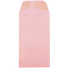 JAM Paper #5.5 Coin Envelopes, 3 1/8 x 5 1/2, Baby Pink, 1000 Pack-Pink Envelopes