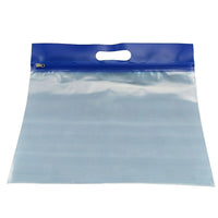 Zipafile Storage Bags, Blue, 14" x 13", 25 Pack-1 gallon