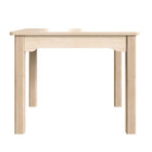 Flash Furniture Bright Beginnings Commercial Grade Wooden Square Preschool Classroom Activity Table (MKME088008)-Commercial Grade 23.5" Square Wooden 18"H Classroom Activity Table