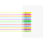 Sharpie Chisel Tip Tank Style Highlighters - Assorted Colours - 12 Pack-Chisel tip for both wide and narrow lines