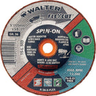 Walter Surface Technologies Flexcut Depressed Centre Grinding Wheels - 12 Pack-Abrasive Material: Aluminum Oxide