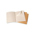 Moleskine Cahier Journals - Extra Large - Plain - Kraft Brown - 3 Pack-120 pages each journal, plain format