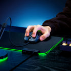 Razer Cobra Lightweight Wired Gaming Mouse with Razer Chroma RGB-100% PTFE Mouse Feet: Made from the purest, highest grade of PTFE, the Razer Cobra's mouse feet on the front, rear, and sensor ring allows it to glide smoothly across any surface