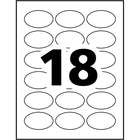 Avery Print to the Edge Kraft Brown Oval Labels, 1-1/2" x 2-1/2", 180 Pack (24487)-Easy to customize with free templates and designs using Avery Design & Print Online Software